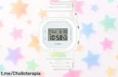 Deslumbrante reloj digital Casio G Shock, diseño clásico y resistente hasta 20 bar; aprovecha este súper chollo limitado para destacar con estilo cada día.