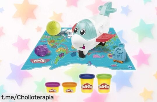 Deslumbrante set PlayDoh de plastilina colorida para que los peques creen sin límites; ¡aprovecha el super chollo y despierta su creatividad ahora mismo!