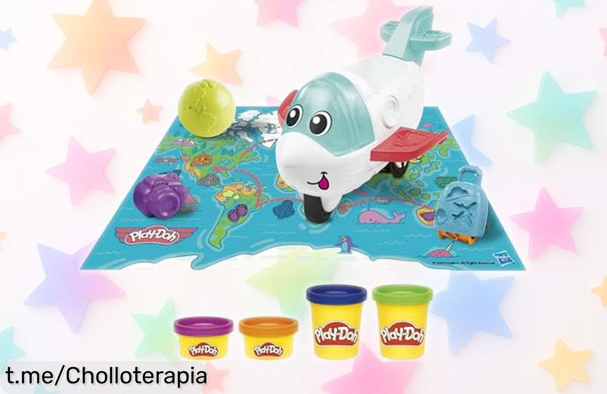 Deslumbrante set PlayDoh de plastilina colorida para que los peques creen sin límites; ¡aprovecha el super chollo y despierta su creatividad ahora mismo!