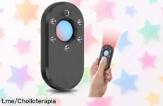 Detector de cámaras ocultas MIUUIPI con alarma al instante y carga rápida USB C, ¡ahora a un precio rebajado que no puedes dejar escapar! Protege tu privacidad hoy mismo.