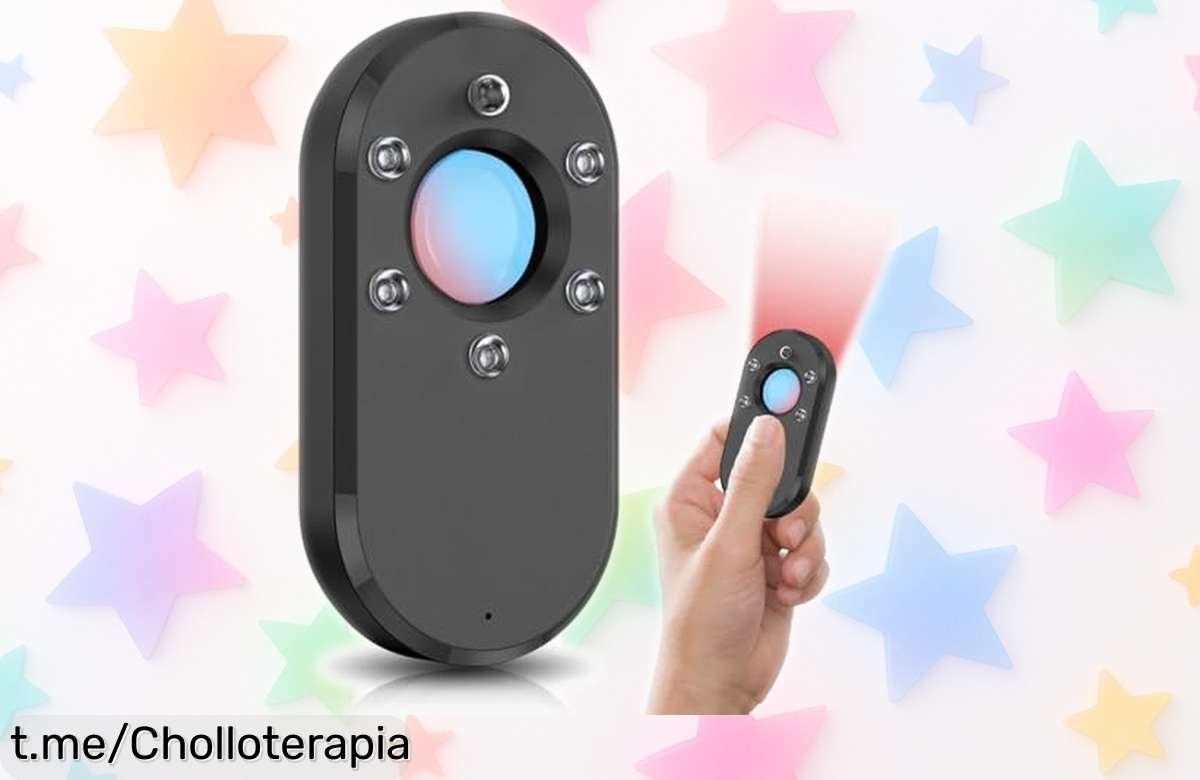 Detector de cámaras ocultas MIUUIPI con alarma al instante y carga rápida USB C, ¡ahora a un precio rebajado que no puedes dejar escapar! Protege tu privacidad hoy mismo.