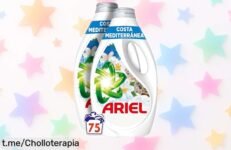 Detergente líquido Ariel Costa Mediterránea con frescor Lenor, pack de 3 a precio rebajado: limpieza impecable que abrazará tu ropa ¡No te pierdas este super chollo que lo necesitas ya!