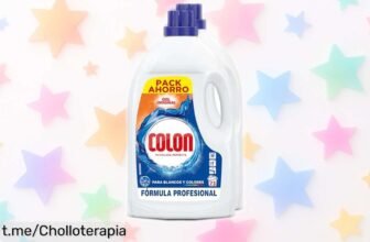 Detergente líquido Colon Original super concentrado para 146 lavados al mejor precio rebajado, ¡no dejes escapar este ofertón y disfruta tu ropa limpia y fresca por meses!