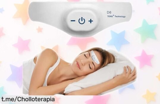 Diadema vibrante para aliviar migrañas al instante: mejor precio que nunca, aprovecha y dile adiós al dolor de una vez por todas. ¡No esperes más!