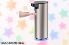 Dispensador automático de jabón en espuma con sensor – El chollo del momento, ¡aprovéchalo y mantén tu hogar siempre limpio sin tocar nada!