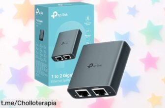 Divisor de internet Switch ethernet gigabit TPLink EH210 a precio muy bajo, conecta más equipos y siente la velocidad máxima en tu hogar ¡No dejes pasar esta oferta!
