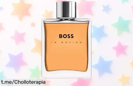 Eau de toilette BOSS In Motion para hombre, super chollo con duración brutal y un aroma irresistible. ¡Aprovecha esta caída de precio y eleva tu estilo ya!