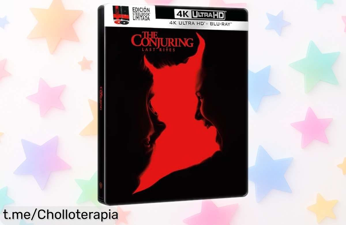 Edición metálica brutal de Expediente Warren: El último rito en 4K, precio rebajado y terror envolvente, ¡no te quedes sin vivir el miedo!