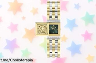 Elegante y espectacular reloj Versace VE0C00125 a precio rebajado, un lujo accesible que no puedes dejar escapar. ¡Corre antes de que se agoten las unidades y siente la exclusividad ya!