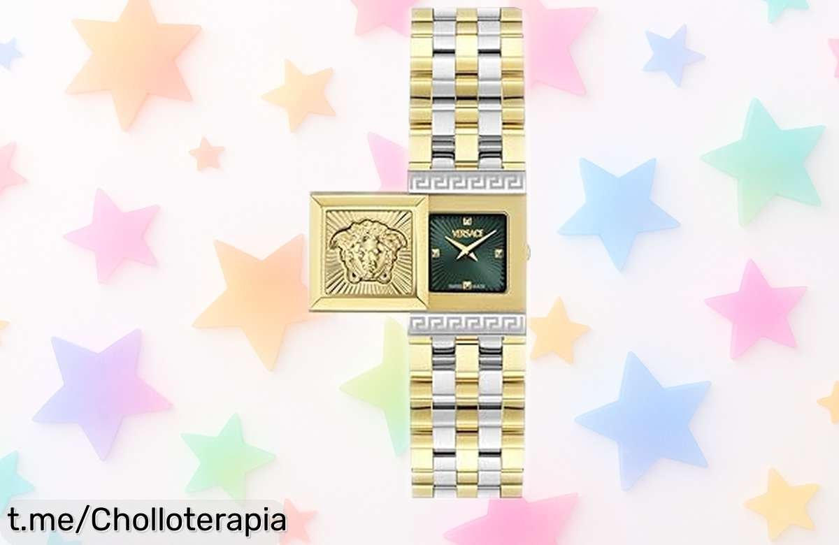 Elegante y espectacular reloj Versace VE0C00125 a precio rebajado, un lujo accesible que no puedes dejar escapar. ¡Corre antes de que se agoten las unidades y siente la exclusividad ya!