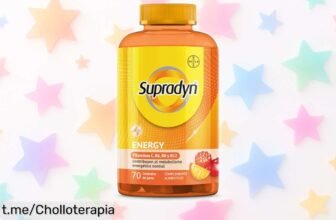 Energizantes y sabrosas gominolas Supradyn Energy Gummies: revolución en tus defensas y energía a precio rebajado, ¡hazte con ellas antes que se agoten!