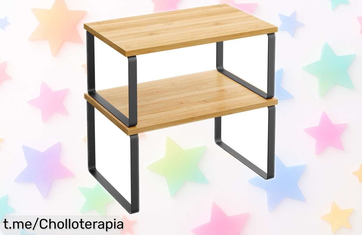 Estante para especias SONGMICS: diseño extensible y elegante que transformará tu cocina a precio loco, ¡no te pierdas este super chollo lleno de sabor!