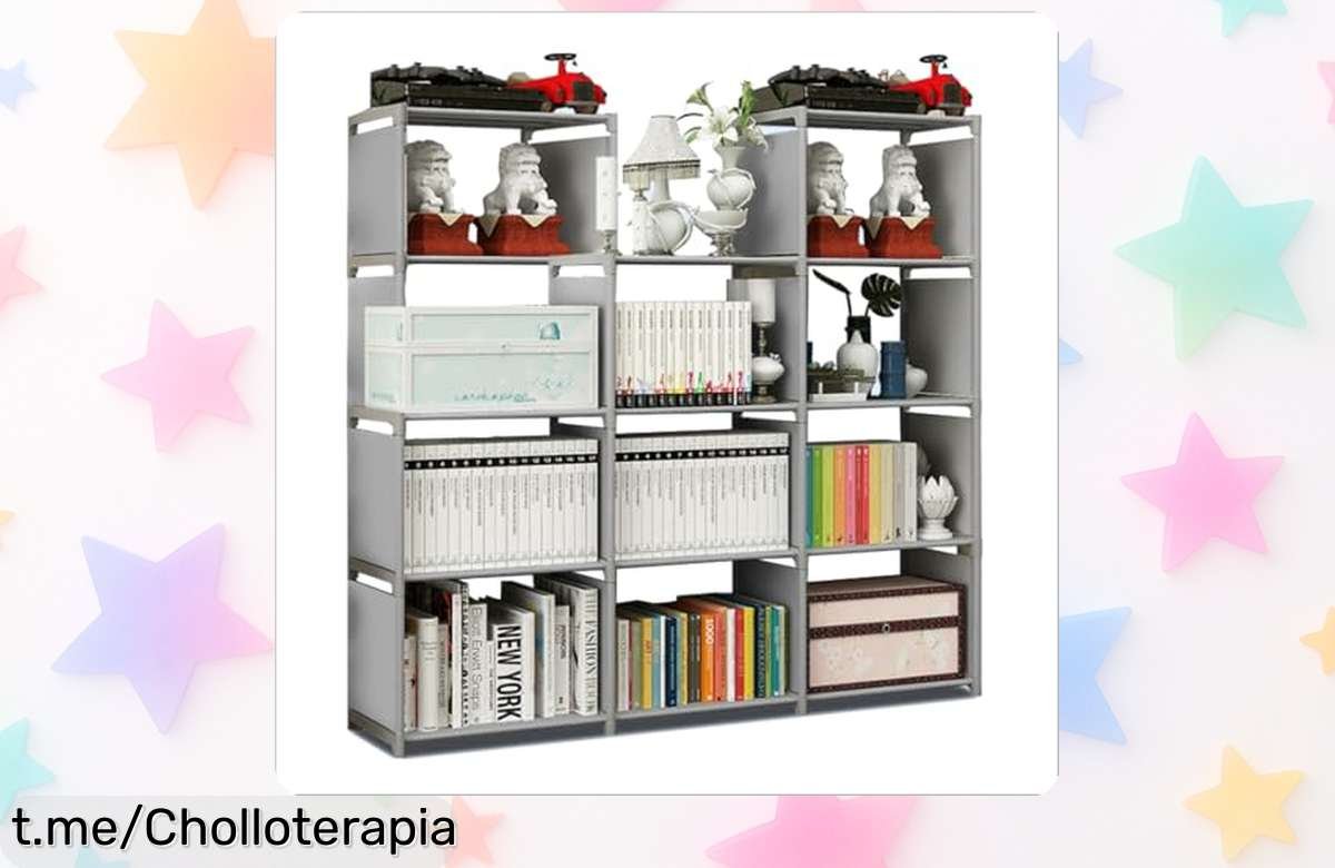 Estantería vertical multifunción con 11 rejillas de diseño espectacular: ahora a un precio rebajado que no te dejará indiferente. ¡Organiza tu espacio y vive la magia de tu hogar!