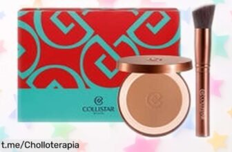 Estuche de polvos bronceadores Collistar Hawali Mat con brocha kabuki a un precio de ganga; ¡siente el brillo y la frescura en tu piel antes de que se acabe esta oferta!