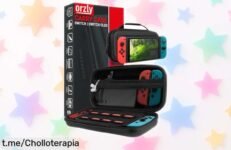 Estuche rígido Orzly para Switch OLED y original, ahora a precio rebajado ¡Protege tu consola en cualquier lugar antes de que se agoten!