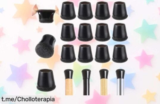 Evita ruidos y arañazos en casa con 40 protectores de patas de silla, ¡ahorra un montón y despreocúpate! Aprovecha este precio ridículo antes que se acabe.