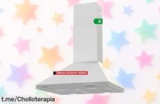 Extractor de humo Corberó Kuramathi 660W, ¡rebaja increíble! Dale a tu cocina la frescura que merece y despídete del mal olor. Aprovecha esta oferta ya mismo, no te lo pierdas.