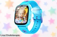 Fantástico reloj inteligente para niños con juegos y audiolibros a un precio rebajado que no puedes dejar pasar, el regalo perfecto para hacer sonreír a los peques.