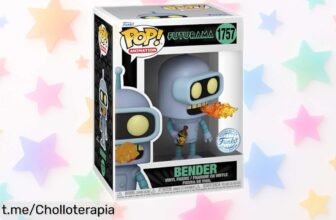 Figura Funko Pop! Futurama Bender que brilla en la oscuridad, ¡rebajada a precio loco para coleccionistas! Añade un toque mágico a tu colección antes de que desaparezca.
