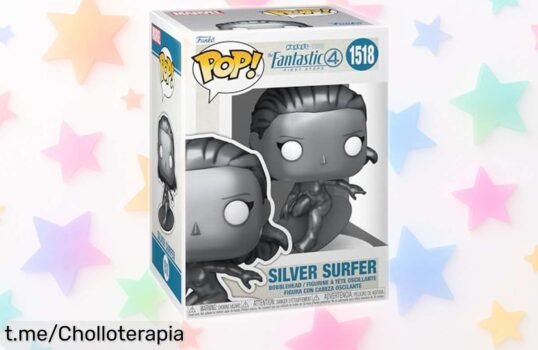 Figura Funko Pop! Marvel Silver Surfer de los 4 Fantásticos a precio rebajado, un regalo ideal para fans que no querrás perderte. ¡Consíguela antes de que se agote y añade magia a tu colección!