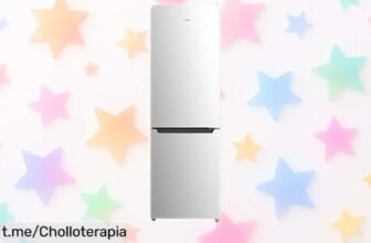 Frigorífico combi 2 puertas Cecotec Bolero CoolMarket Combi 322 inox en oferta limitada para que disfrutes de la frescura total, ¡no esperes más y llévalo a casa ya!