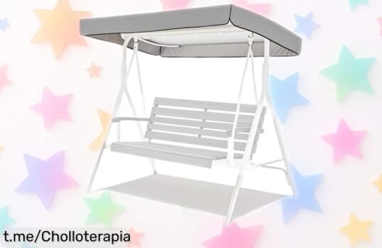 Funda resistente para balancelle de 3 plazas, ¡preparada para aguantar todo! Aprovecha este precio loco y dale vida a tu jardín antes que se agoten. Hazlo ya y disfruta con los tuyos.