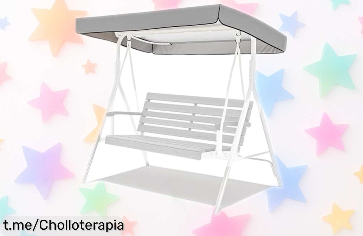 Funda resistente para balancelle de 3 plazas, ¡preparada para aguantar todo! Aprovecha este precio loco y dale vida a tu jardín antes que se agoten. Hazlo ya y disfruta con los tuyos.