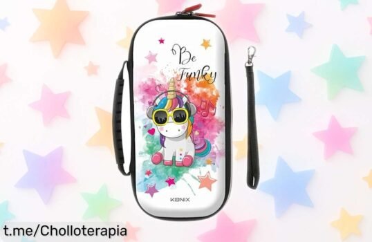 Funda resistente y con asa rígida para Nintendo Switch Konix Unik, ¡precio rebajado que hará feliz a tu consola! Disfruta sin miedos, no dejes pasar esta oportunidad única.