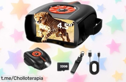 Gafas de visión nocturna 4K con zoom 10x: ¡super chollo con precio rebajado! Ve a más de 800 m en la oscuridad y no te quedes sin ellas, hazlas tuyas ya antes que se acaben.