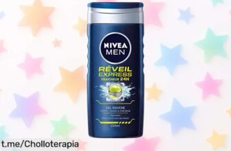 Gel de baño 3 en 1 Nivea Men Express con aroma cítrico, ¡ofertón increíble a precio rebajado! Activa tu energía desde el primer uso y dale un toque fresco a tu rutina diaria.