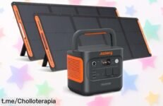 Generador solar portátil Jackery Explorer 2000v2 con carga rápida en 52 min, precios rebajados y energía lista para tus aventuras. ¡No pierdas este ofertón y disfruta sin límites!
