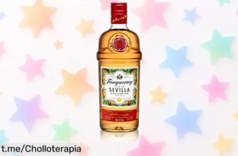 Ginebra Tanqueray Flor de Sevilla 700 ml: ¡ofertón irresistible para gintonics únicos! Sabores cítricos a un precio rebajado que no podrás dejar escapar, date prisa y sorprende tu paladar.