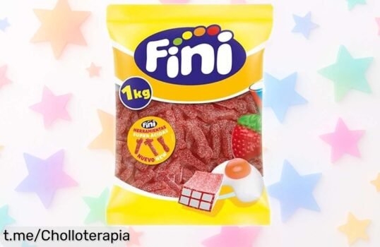 Golosinas Fini herramientas sabor fresa en bolsa de 1 kg a precio rebajado: el ofertón que hará estallar tus fiestas de diversión y alegría, ¡no lo dejes escapar!