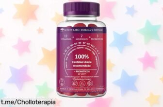 Gominolas multivitaminas de fresa para cuidar tu salud a precio rebajado, ¡siente el bienestar con solo una al día y aprovecha este super chollo!