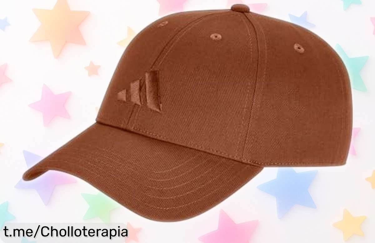 Gorra de algodón adidas en dusky bronze, caída de precio increíble para que la lleves a todas partes y siempre luzcas genial. ¡No te lo puedes perder!
