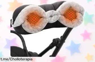 Guantes impermeables Hyeek para cochecito bebé: ¡super gruesos y calentitos, ahora a un precio de locura! No te quedes sin ellos en tus paseos invernales.