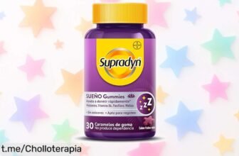 Gummies Supradyn Sueño: despídete del insomnio con este chollo de 30 deliciosas gummies de arándano ¡No dejes pasar la oportunidad y duerme como un bebé ya!