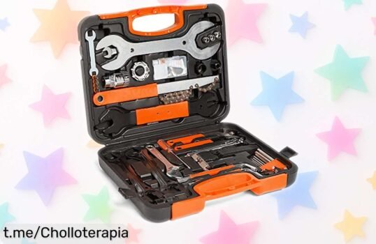Hazte con el kit de herramientas para bicicleta VonHaus 35 piezas y disfruta reparando tu bici como un pro ¡no te quedes sin el tuyo, es una oportunidad única!