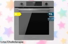 Horno multifunción Cecotec Bolero Hexa 60cm: ¡ofertón increíble y precio rebajado brutal para que cocines lo mejor en familia! ¡No dejes pasar esta ocasión, corre por el tuyo!