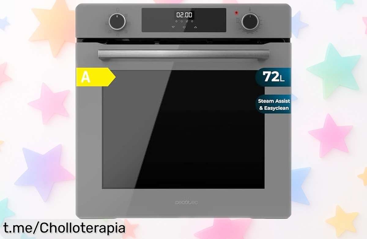 Horno multifunción Cecotec Bolero Hexa 60cm: ¡ofertón increíble y precio rebajado brutal para que cocines lo mejor en familia! ¡No dejes pasar esta ocasión, corre por el tuyo!