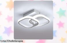 Ilumina tu hogar con el plafón LED Osairous 22W, fácil de instalar y ahora a un precio rebajado; dale vida a tus espacios por tiempo limitado antes que se acabe este ofertón.