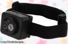 Impactante cámara de vídeo 1080p con luz ajustable y batería potente, ahora a un precio rebajado que te hará dudar ¡No dejes pasar esta oportunidad única!