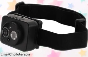 Impactante cámara de vídeo 1080p con luz ajustable y batería potente, ahora a un precio rebajado que te hará dudar ¡No dejes pasar esta oportunidad única!