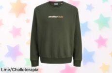 Impactante sudadera Jack & Jones Jjrody para hombre a precio rebajado, dale un toque moderno a tu estilo y disfruta de este super chollo que no querrás perderte.