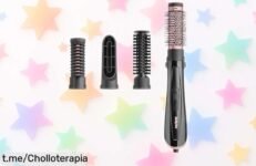 Impresionante cepillo de aire Babyliss con tecnología iónica te dejará un brillo sin frizz, ¡aprópiate del precio rebajado y sorpréndete al verte perfecta!