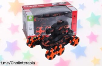 Impresionante coche RC 1:16 Alfa Funfy que trepa y hace trucos alucinantes, ahora a precio rebajado; ¡no te pierdas este ofertón y vive aventuras inolvidables!