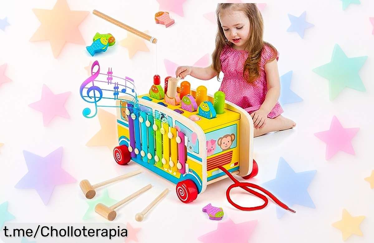 Impresionante juguete educativo 4 en 1 Sundaymot para niños, ¡precio rebajado increíble! Potencia su creatividad y vive momentos memorables juntos. No dejes pasar esta ocasión única.