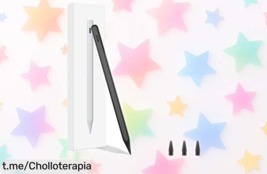 Impresionante lápiz para iPad ANYQOO con carga ultrarrápida y precisión total: ¡rebajado para ti! No dejes pasar este super chollo y mejora tu experiencia al dibujar y escribir ahora.