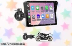 Impresionante pantalla táctil Wonsidary de 7 pulgadas para moto, ahora a precio loco; con tecnología Carplay y Android Auto ¡Conéctate al camino sin miedo!