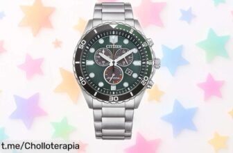 Impresionante reloj Citizen AT2561 81X con carga a cualquier luz y manecillas luminosas, un descuentazo que no puedes dejar pasar ¡Hazlo tuyo antes de que sea tarde!